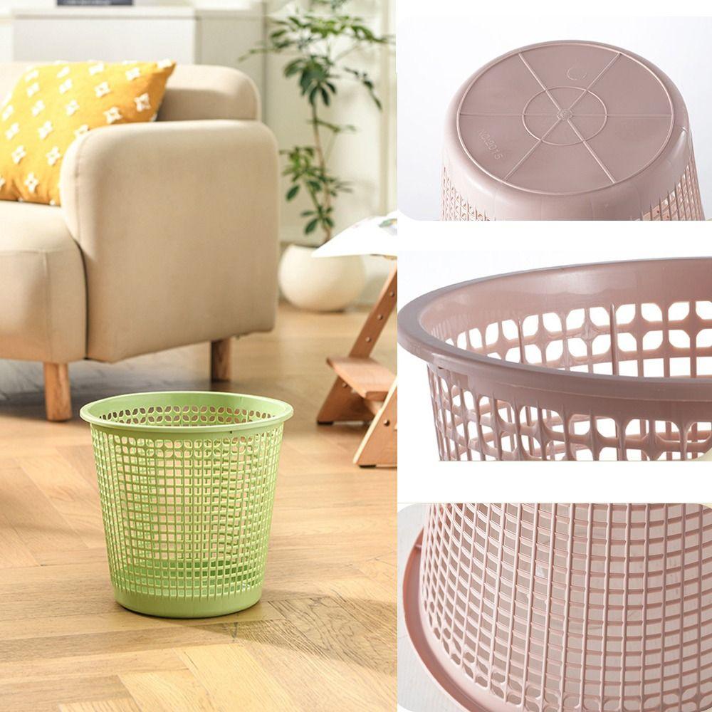 Household Withdrawing Trash Can Toilet Trash Basket Durable Waste Bin for Home&Kitchen