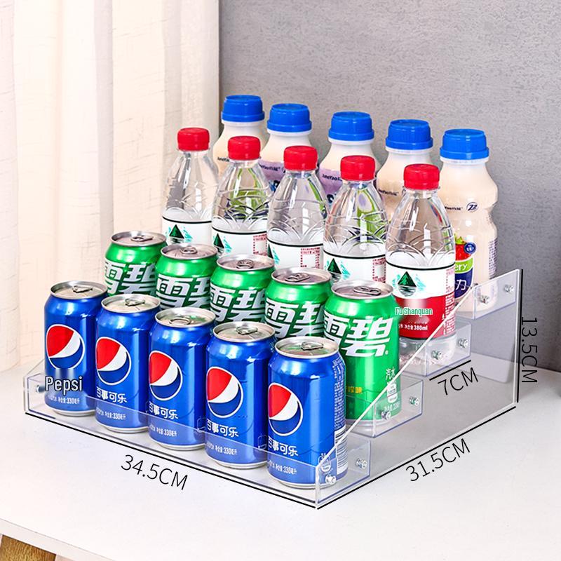 Акриловая ступенчатая стойка для демонстрации сигарет и напитков