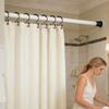 Metal Shower Hooks 12 Pieces Double Glide Drapery Rings Shower Rings Rust Proof For Home Window Closet Bathroom Hotel Dorm Gym