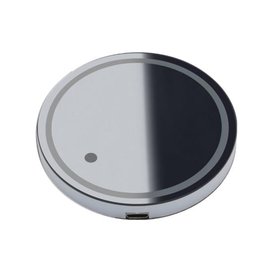 LED Car Cup Holder Light 7 Colors Light Up Cup Coaster USB Rechargeable Interior