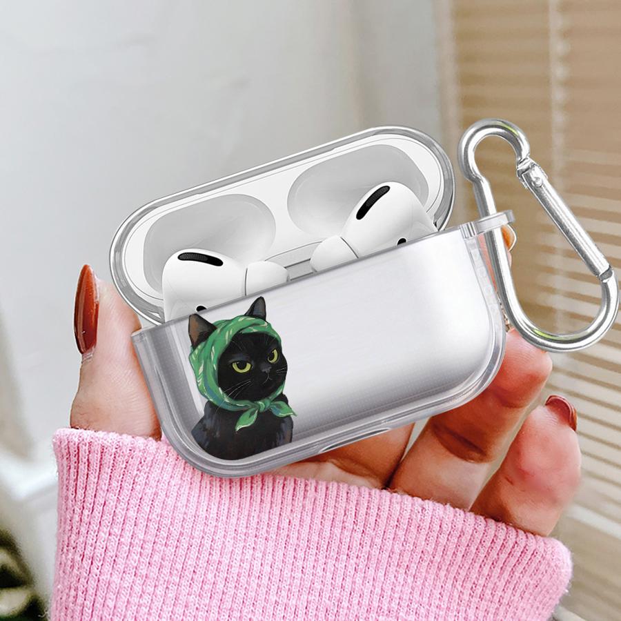Мультяшный Кот Прозрачные Чехлы Для Наушников Чехол Для Airpods Pro 2 4 Pro3 Pro2 3 1
