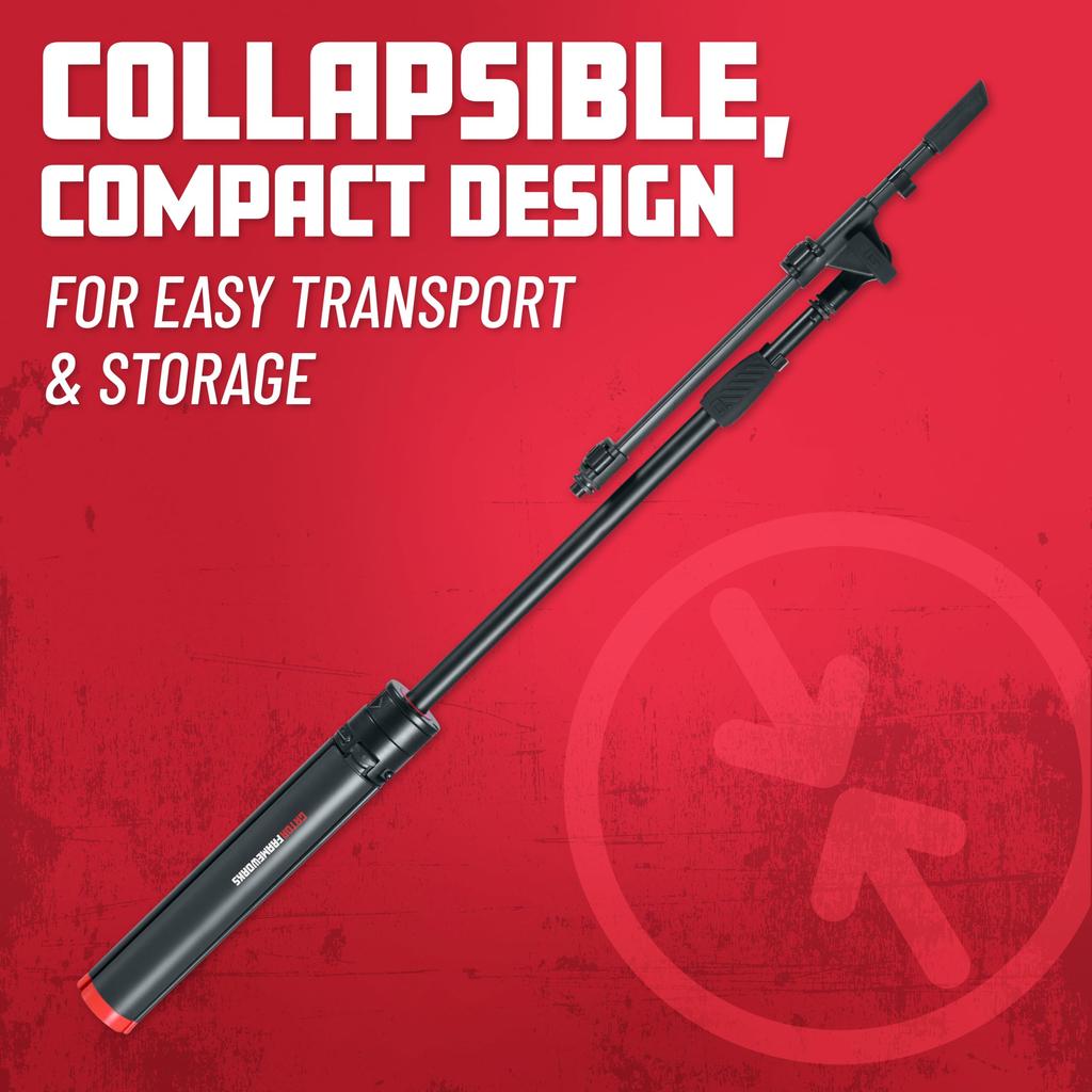 GATOR Frameworks ID Series Microphone Stand with Telescoping Boom Arm (GFW-ID-MIC)