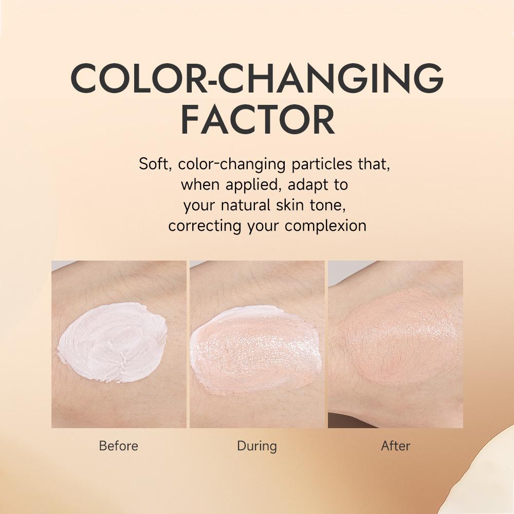 Centella CC Cream Concealer Invisible Pores Moisture Waterproof Anti-sweat Primer Naturally Lasting Women Makeup Tinted Base