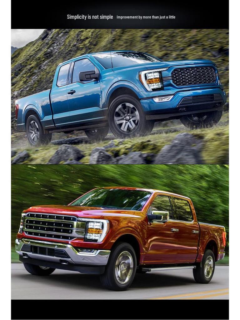 Ford F150 Raptor LED Turn Signal & Daytime Running Light Headlight Assembly