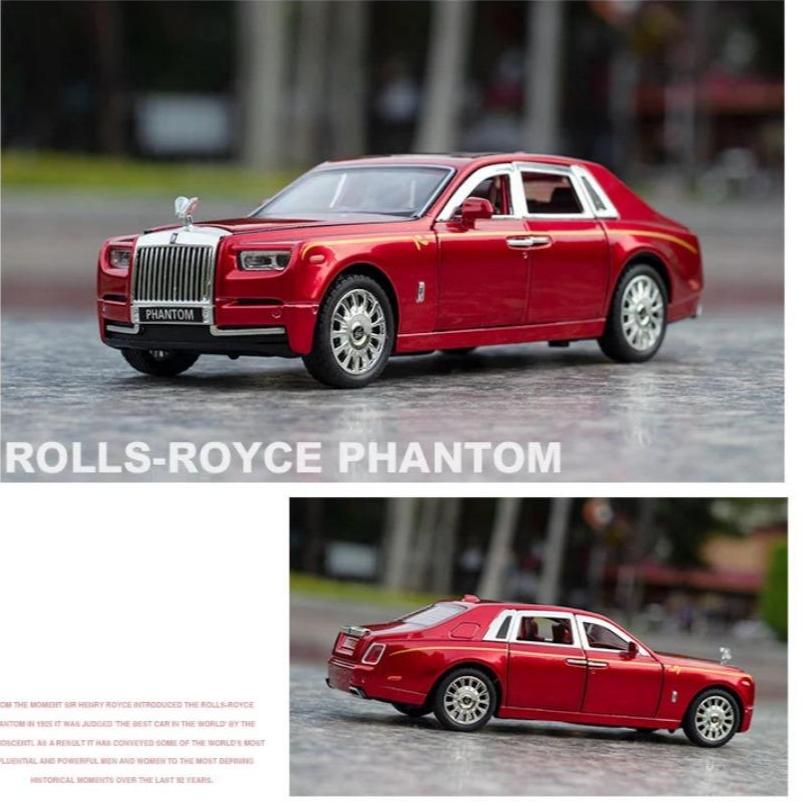 1/32 Rolls Royce Phantom Scale Alloy Car Model Toy Metal Diecast Luxury Sedan Vehicle Advanced Collection Toys for Boys Birthday