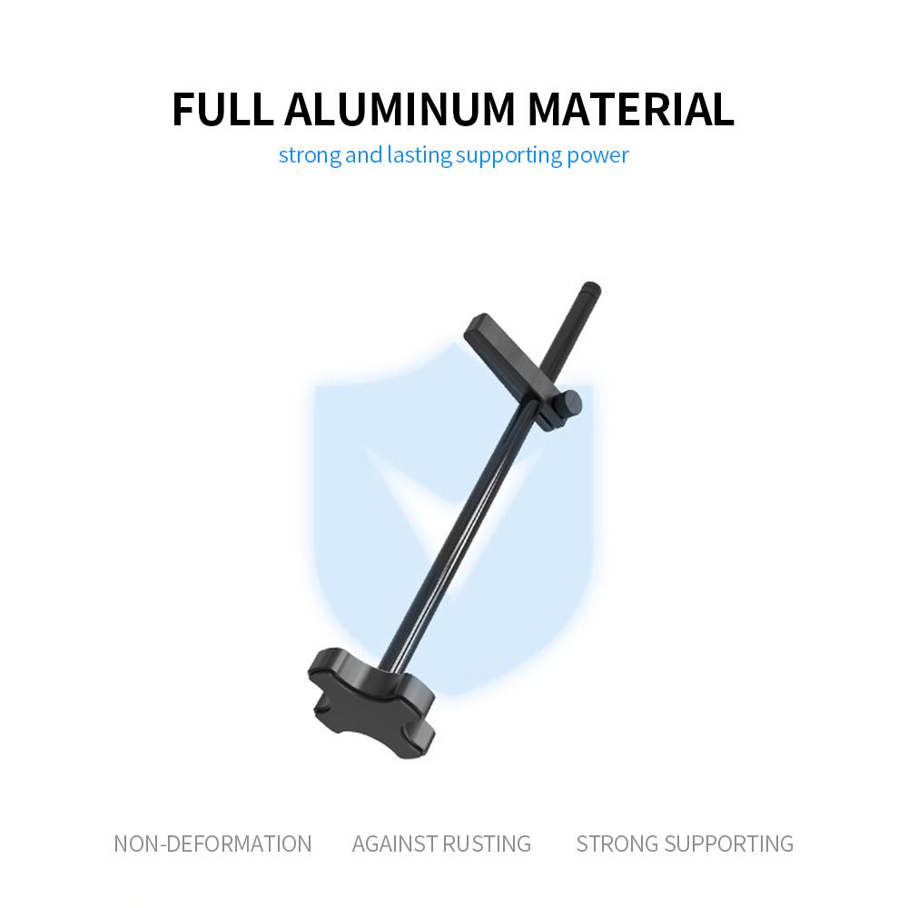 GM961 Алюминиевый вертикальный держатель видеокарты с одной опорой, кронштейн для настольного ПК, чехол для видеокарты