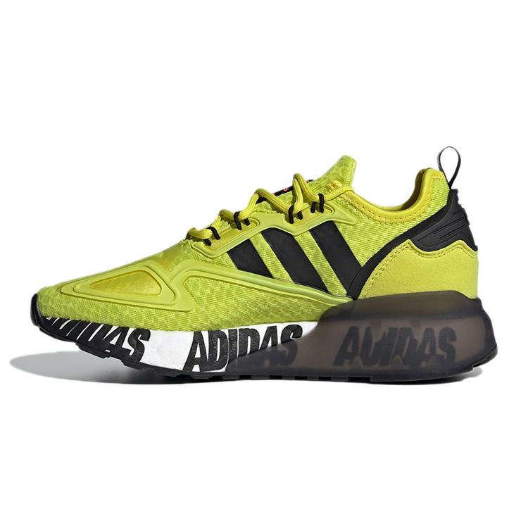 adidas Originals ZX 2K J Низкие Детские Повседневные Кроссовки Желтые FY2638