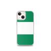 Coque iPhone - Multicolore - Drapeau Nigeria - Souple - Compatible iPhone 13 Mini - Vertical