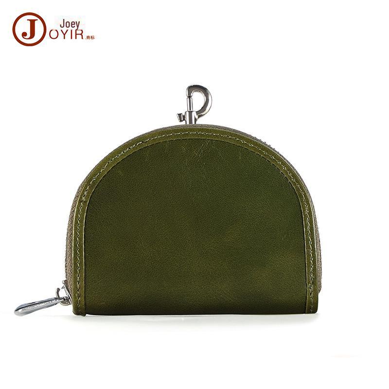 Женский мини-кошелек из натуральной кожи - роскошный летний кошелек из коровьей кожи