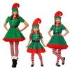 Christmas Boys And Girls Long Sleeves Performance Costumes Parent-child Performance Costumes