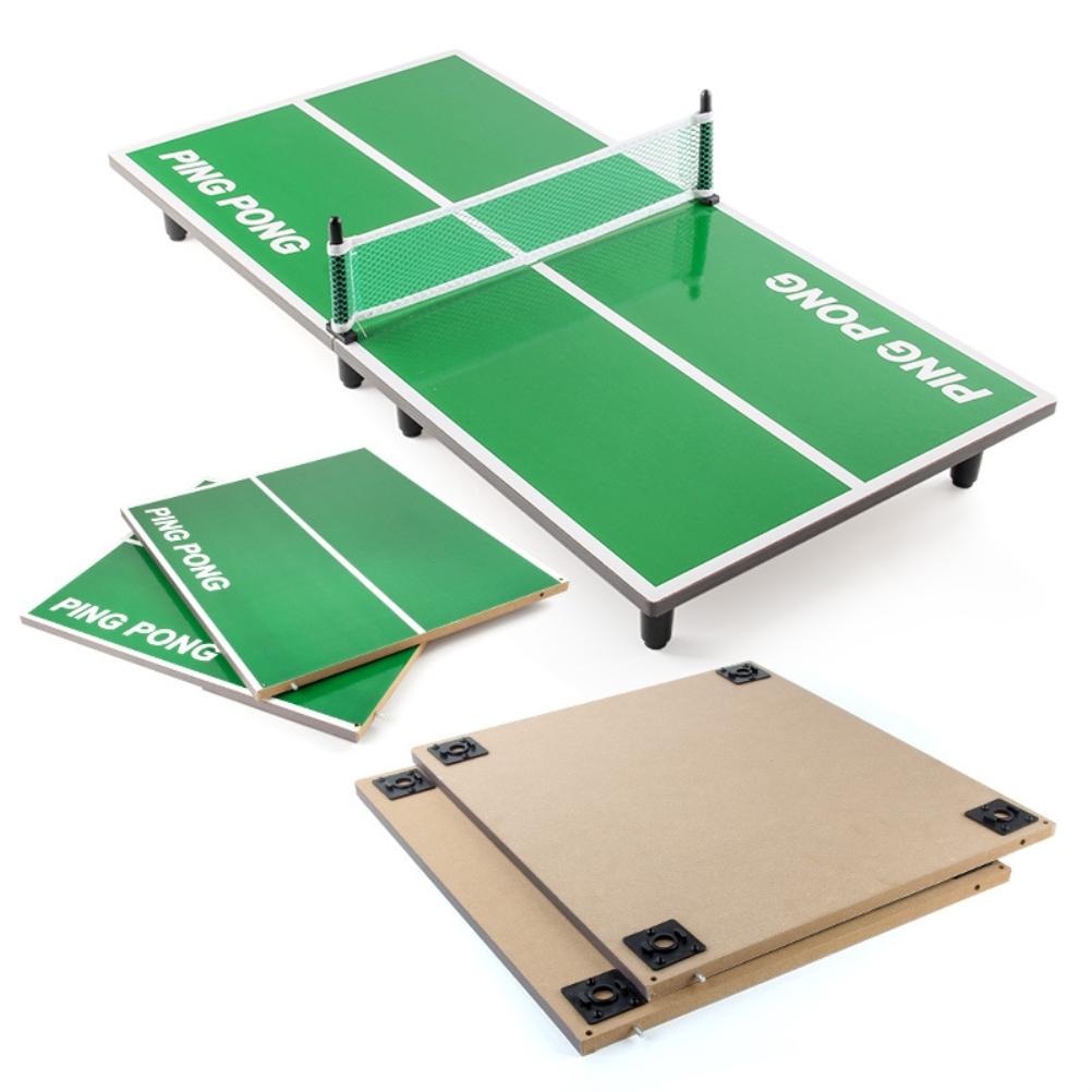 Tabletop Table Tennis Games Wooden Thick Table Tennis Board Game Indoor Outdoor Sports Table Board