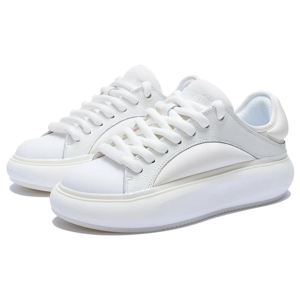 Li Ning Cloud Travel C4D Удобные универсальные нескользящие износостойкие дышащие низкие спортивные повседневные туфли мужские кроссовки белые AZGT043-1