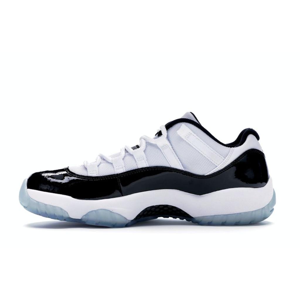 Air Jordan 11 Retro Low Concord Men Sneakers White Black 528895-153