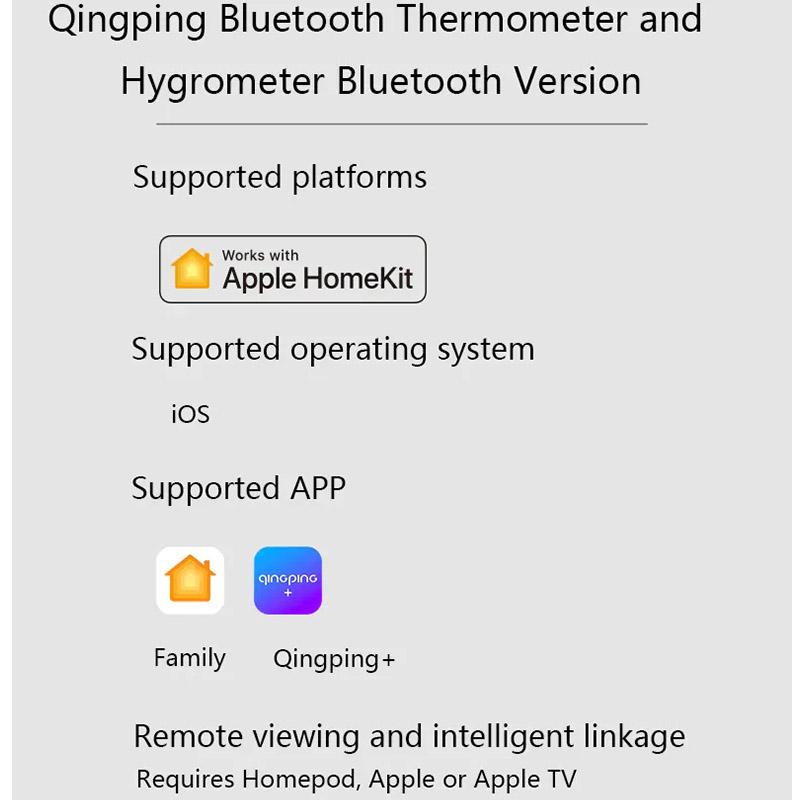 Xiaomi Qingping Thermometer Hygrometer