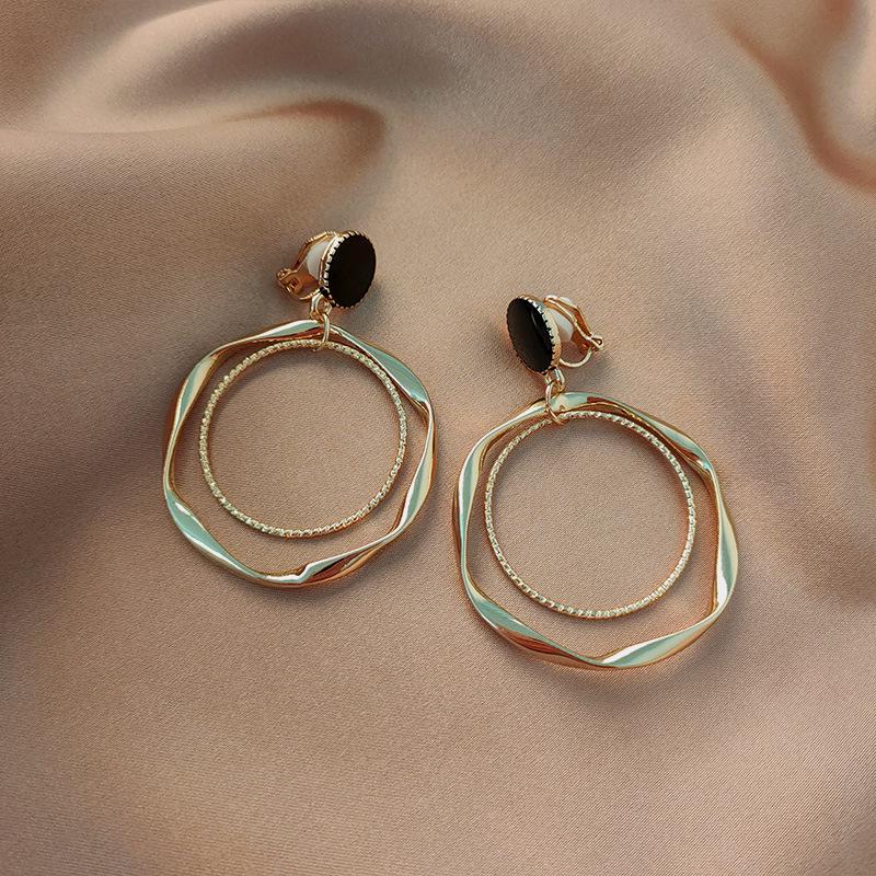 Безболезненные клипсы-кисточки с жемчугом для женщин - Нишевый дизайн, не требуют пирсинга