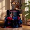 Lamine Yamal Custom Flannel Blankets Soft Warm Cozy Throws for Home Decor Holiday Gifts