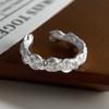 Xiaomi BF CLUB 925 Sterling Silver Ring For Women Jewelry Wide Gold Open Vintage Handmade Ring Allergy For Party Birthday Gift