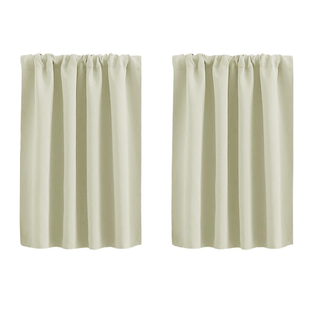 Короткие шторы на окно из материала высокой плотности, полукороткие шторы, подходящие для маленьких окон в спальне, столовой, кухне и ванной комнате