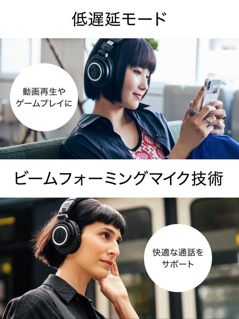 Wireless Headphones Headphones Bluetooth Wired Headphones 45mm Large Diameter Driver AAC LDAC Low Latency Mode Beamforming Microphone Alex Fast Pair