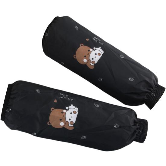 1 пара противообрастающих чехлов на рукавах, водонепроницаемые, с милым мультяшным рисунком, грязеотталкивающие защитные манжеты, грязеотталкивающие рукава для рук