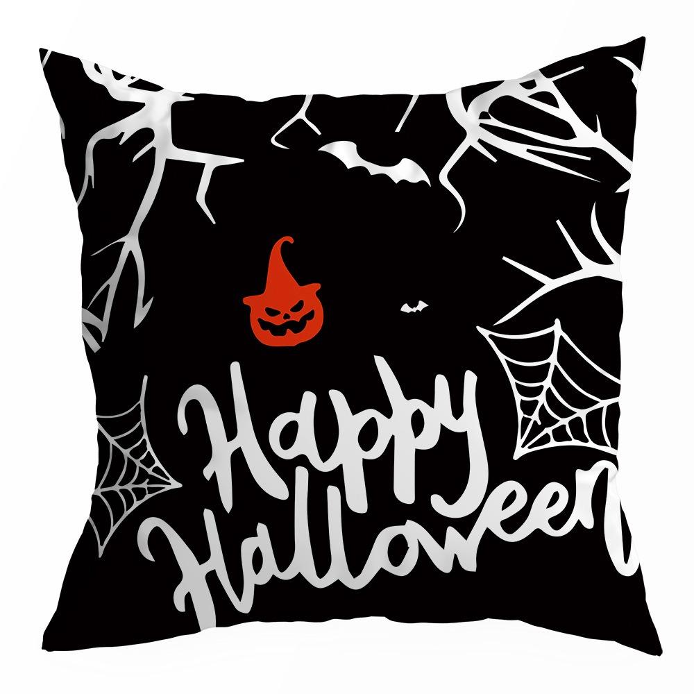 Halloween Holiday Party Decoration Pillow Cover Suitable for Home Living Room Sofa Room Decoration Friend Gift