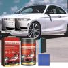Car Scratch Remover For Vehicles Gentle Scratch Repair Wax Safe Application With Cloth And Sponge For Car Paint Scratch Repair
