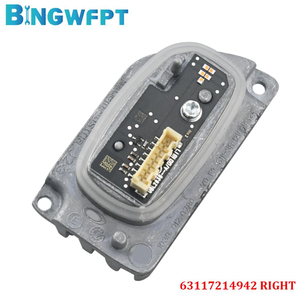 For BMW 5 Series G30/G38 Daytime Running Light OEM 63117214939 63117214940 DRL LED Headlight Control Unit Suitable Auto Parts