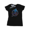 Marvel Womens/Ladies Avengers Endgame Heroic Logo Cotton T-Shirt