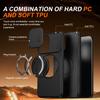 Скользящий защитный чехол-броня для камеры для Xiaomi Poco X8 Pro Max Redmi Turbo 5Max Металлическое кольцо-подставка ТПУ Пластиковая крышка Fundas