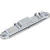 Surface Mounted Sliding Door Lock, Door Lock Bolts,Long Silver Stainless Steel