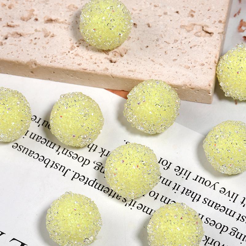 Сверкающие стразовые бусины: Сделай сам Мягкий сахар Круглые бриллиантовые шарики
