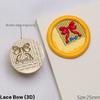 Custom Bow Wax Seal Stamp Solid Brass Head 3D Ribbon Embossed for Wedding Invitations Sealing Wax DIY Scrapbook