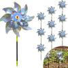 10X Bird Repellent Reflective Windmill Anti Bird Wind Spinner for Garden Orchard