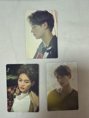 [Б/У] SHINee Минхо Мино Официальная карточка для обмена стикерами 1and1