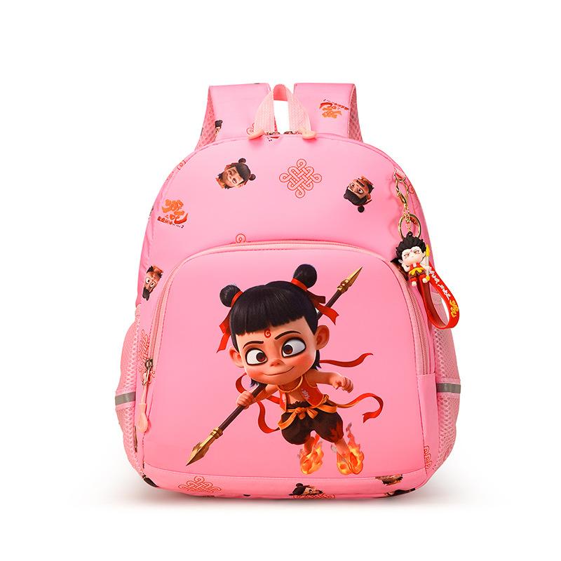 National Manga Cartoon Boys And Girls Backpack Fashion Large Capacity Primary School Bag Foreign Style Printing Children'S Backpack