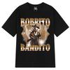 Bobrito Bandito Beaver Funny Meme Graphic T-shirt Men Women Clothing Fashion T Shirts Summer 100% Cotton Tops T Shirt Streetwear