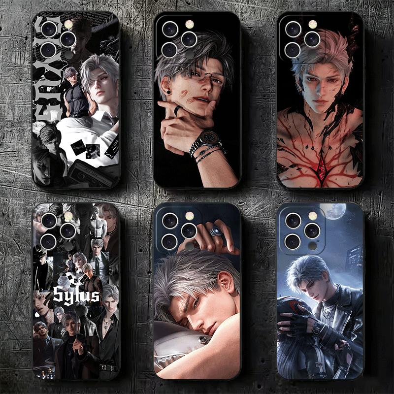 Love And Deepspace Sylus Soft Phone Case for iPhone 16 16E 17 Air 15 Pro Max 14 Plus 13 Mini 11 12 7 Black Cover Back Shell