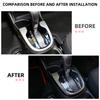 For Honda Jazz GK 2014 - 2026 Fit 2018-2026 AT Gear Shift Panel Trim Cover Decoration Sticker Styling Interior Accessories