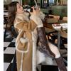 Luxury Faux Fur Coat Women Winter Warm Long Plush Jacket High Quality Fleece Lined Outerwear