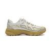 Li Ning Outdoor CF Trail Летние Универсальные Модные Амортизирующие Мягкая Подошва Треккинговые Ботинки Унисекс Треккинговые Ботинки Бело-Березовый-Серый Кокосовый-Хаки AHTV033-18