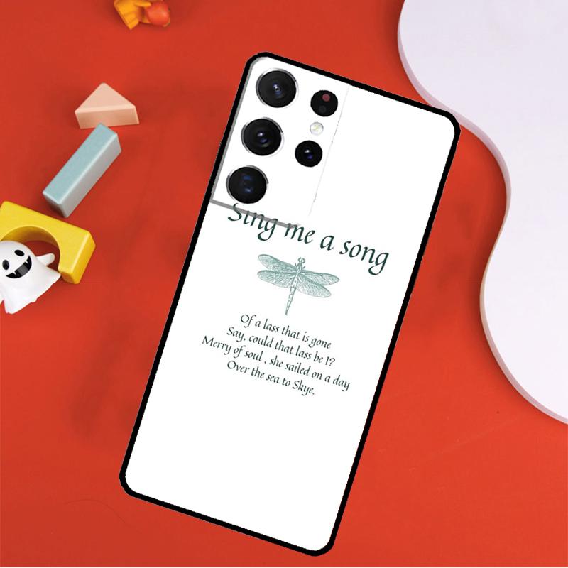 Outlander Sassenach Phone Case For Samsung Galaxy S25 Ultra S24 Ultra S9 S10 S20 S21 S22 S23 Plus S24 FE Cover