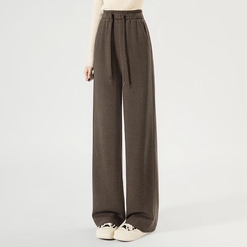 Silbashe Women's High-Waist Wide-Leg Casual Pants