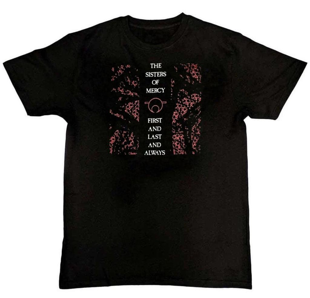 THE SISTERS OF MERCY FIRST AND LAST AND ALWAYS Mens T-Shirt S M L XL 2 3 4 XL