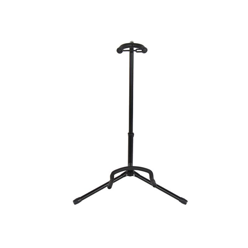 Черная напольная подставка для гитары из алюминиевого сплава со стабильным держателем штатива для бас-гитары акустической электрогитары