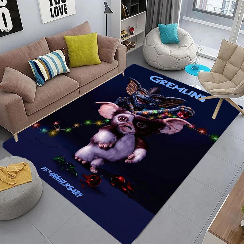 Gremlins 35th Anniversary: Chaos Charm carpet Suitable for all seasons Living room and bedroom mats Doormat Protective pad Bathroom mat