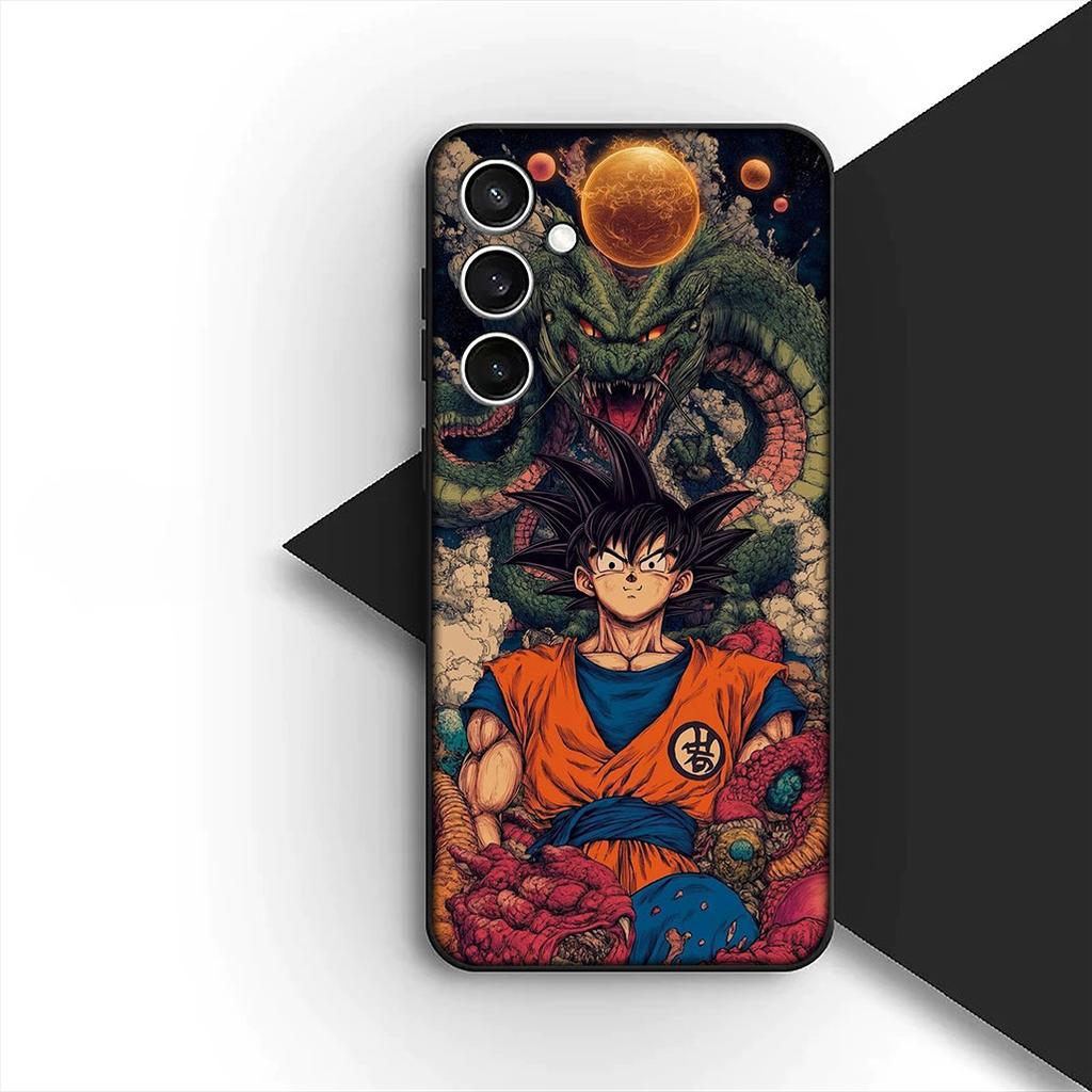 Cover for Motorola Moto G86 G57 E14 E15 G14 G34 G67 G84 G24 A54 G15 Power E22 Casing Phone Case Dragons Gokus Balls Super
