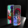 Аниме Красный Синий Свет Прозрачный Чехол для Samsung Galaxy A52 A12 A51 A32 A21s A71 A32 A22 50 A70 A31 A72 5G Чехол для телефона