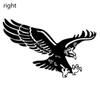 1 шт. Светоотражающая наклейка с изображением орла, виниловая наклейка для автомобиля, наклейка на дверь автомобиля, капот, наклейка для стайлинга автомобилей влево и вправо