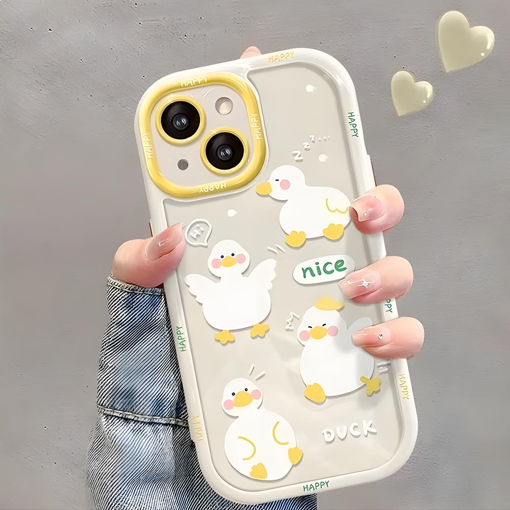 Чехлы для мобильных телефонов iPhone 11 13 XR 15 Pro Max 12 14 Pro Max чехол для iPhone 16 7 Plus 8 Plus XS Max Мультяшный узор Защита от падений Ударопрочный