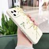 Чехол для телефона «Ветвь сливового дерева» для Xiaomi Mi 15 14 14T 13 13T 12 12X 12T 12S 11 11T 10 10T 9 9T Pro Lite Жидкий силиконовый чехол